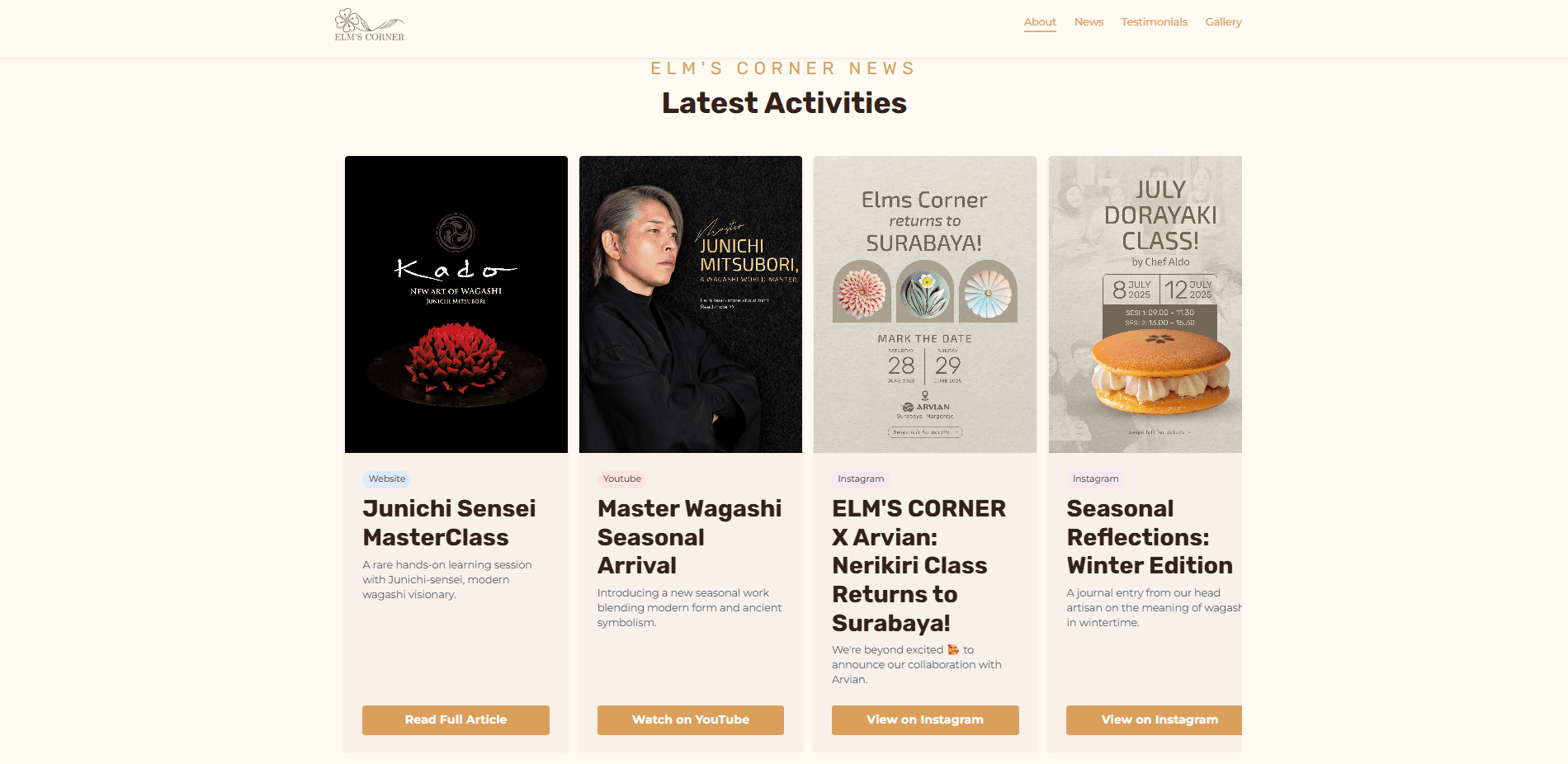 Elm’s Corner – Company Profile preview